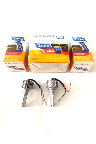 Paşam Oto Aksesuar H4 Sarı Renk Led Zenon