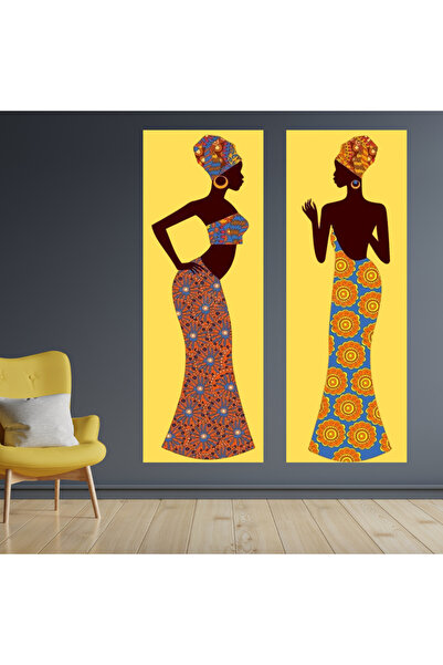 LİLYHOBBYLAND Sayılarla Boyama Renkli Baskılı Hobi Seti (Çerçeveli-2’li) 40x1...