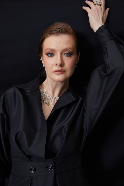 GULLAY BOL KESİM FRANSIZ ELBİSE