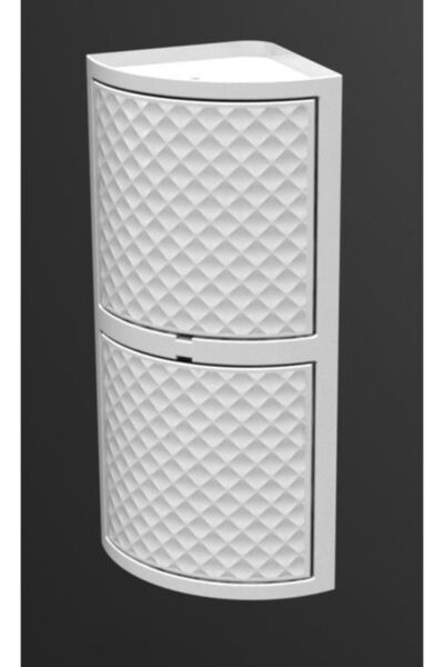 matchbang Banyo 360 Derece Dönen Tripod Mutfak Banyo Rafı Köşe Raf Banyo  Raf...