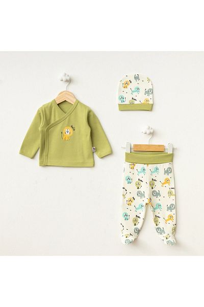 Crazy Baby Lion Bodysuit - Set of 3