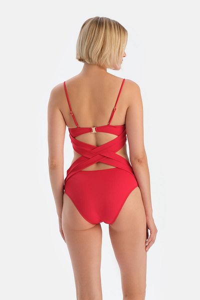Dagi Red Swimsuit Design