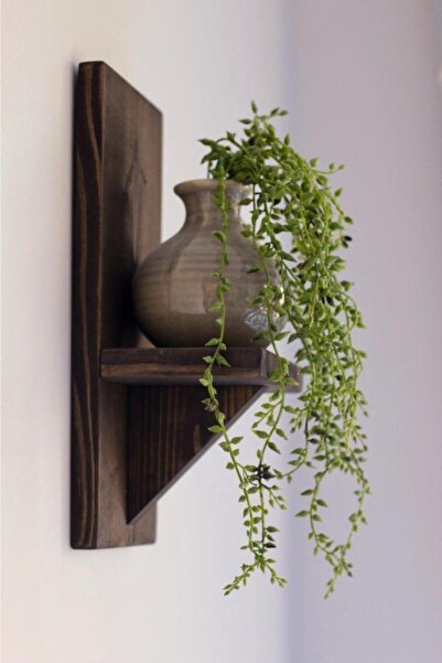 BfdWooD Dekoratif 3'lü Duvar Rafı