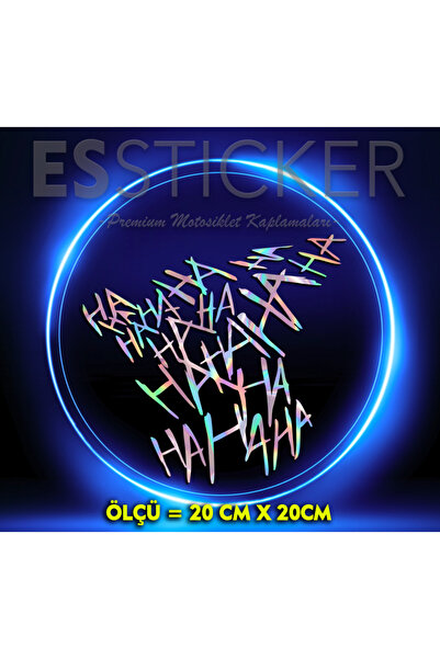 sticker 20CM X 20 CM HAHAHA STICKER