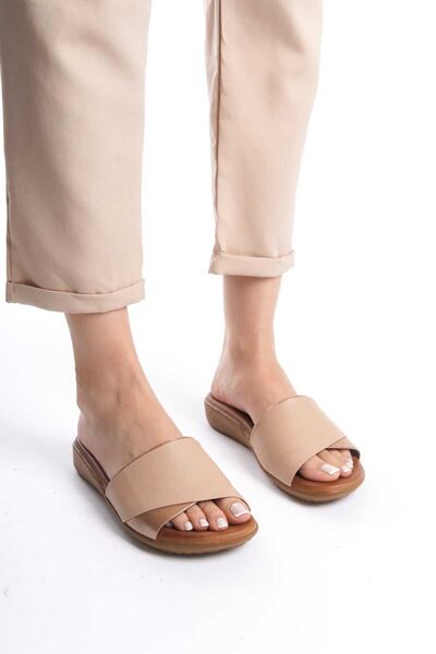 NALİCİLER Medically Kadın Günlük Ortopedik Topuk Dikeni Destekli Medikal Terlik