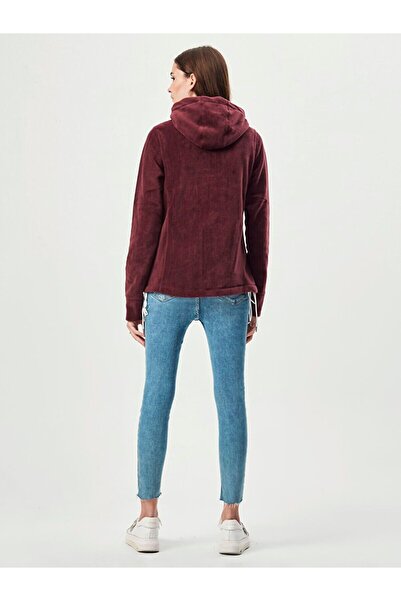 Ltb Cardigan roșu din lână