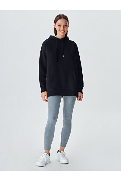 Ltb سويت شيرت كنغر بجيب كنغر أسود