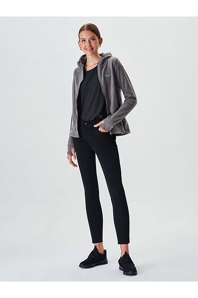 Ltb Fleece Gray Cardigan