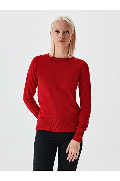 Ltb Crew Neck Red Sweater