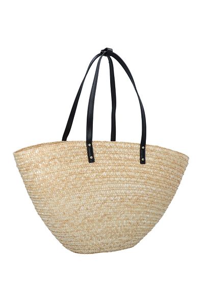 Patrizia Pepe Sommer Stroh Shopper Tasche 51 cm