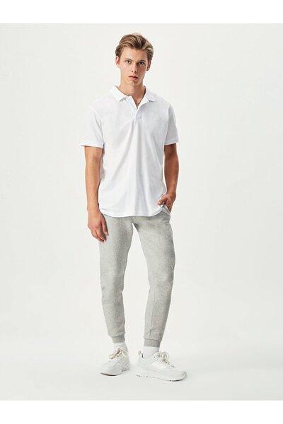 Ltb Polo Yaka Beyaz T-shırt