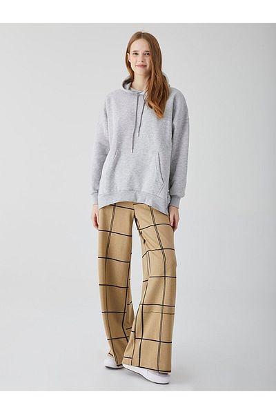 Ltb Hooded Gray Sweatshirt with Kangaroo Pocket