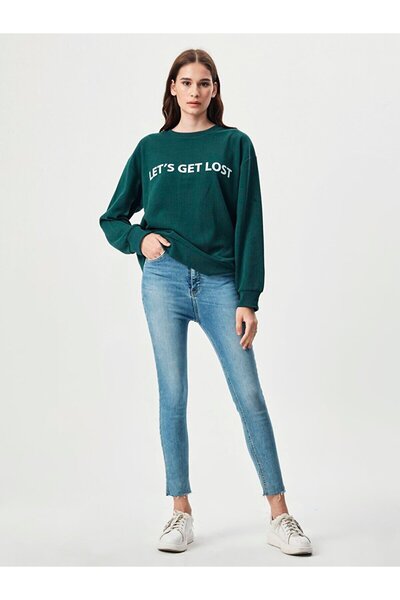 Ltb Yeşil Sweatshırt