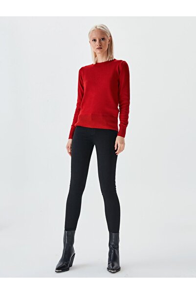 Ltb Crew Neck Red Sweater