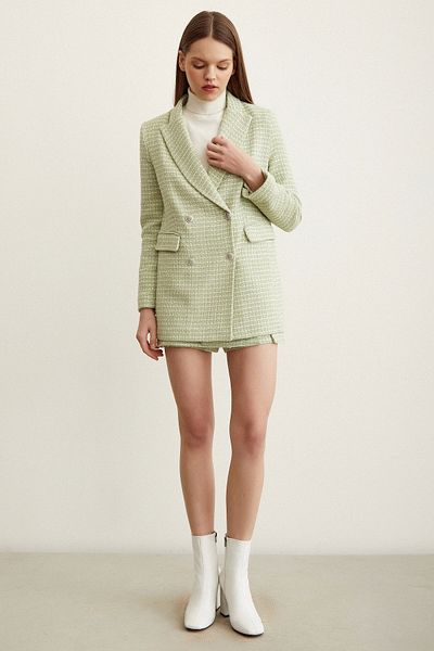 Never more Melted Slit Short Skirt