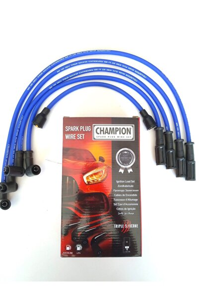 CHAMPION SPARK PLUG WIRE SET Kamilpar- Karbüratörlü Lada Samara Buji Kablosu ...