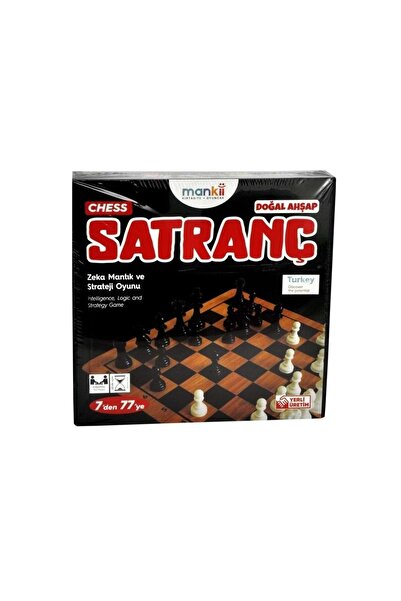 Genel Markalar Satranç Ahşap Mankii