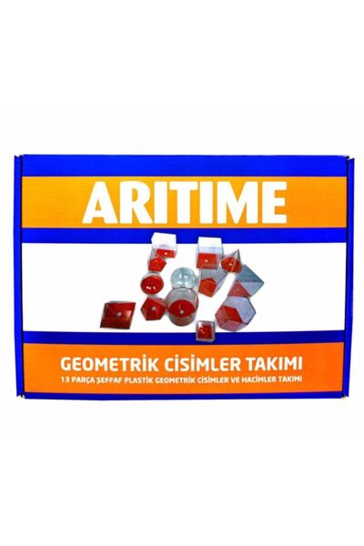 Okul Materyali Geometrik Cisimler 13 Parça