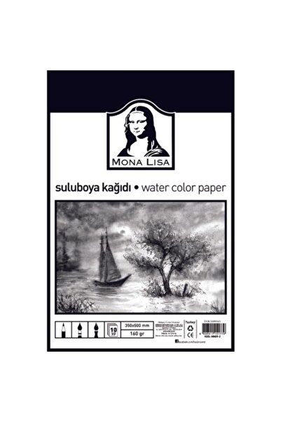 Genel Markalar Sulu Boya Kağıdı 35*50 cm 160 gr 10 Yaprak