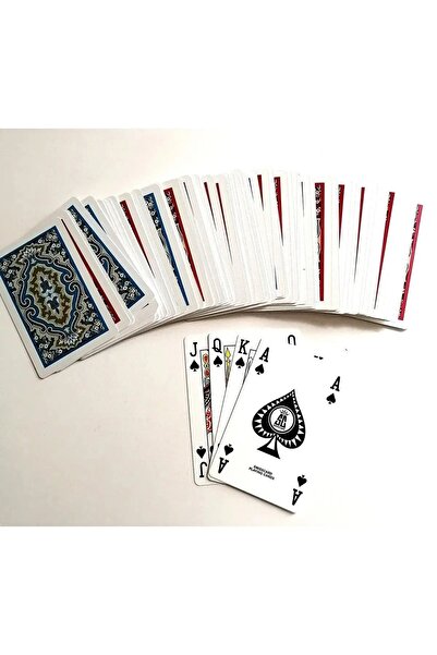 Sedef Okey Plastik Çift Deste Kart İskambil Kağıdı