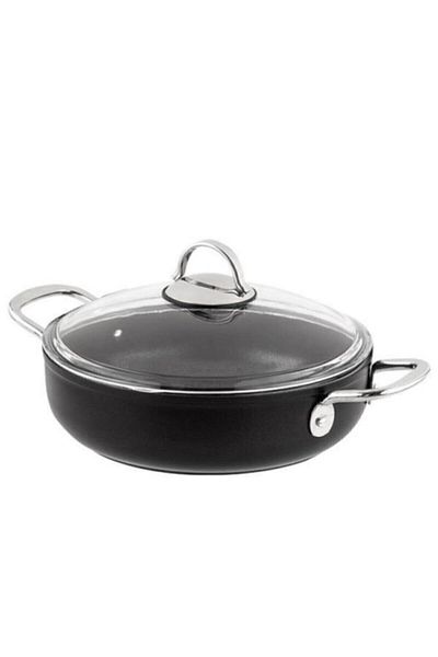 Nehir 28 Cm Width Titanium Black Carnivore Pot