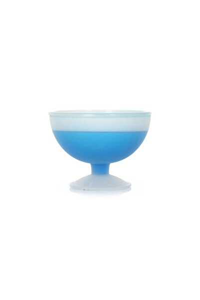 Bosphorus Blue Ice Cream Bowl - Heat Preserving, Freezable, 12x12x9cm