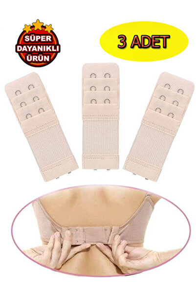 KEMSON Συσκευή επέκτασης σουτιέν 3 τεμαχίων - Εξαρτήματα αγκράφα και κούμπωμα