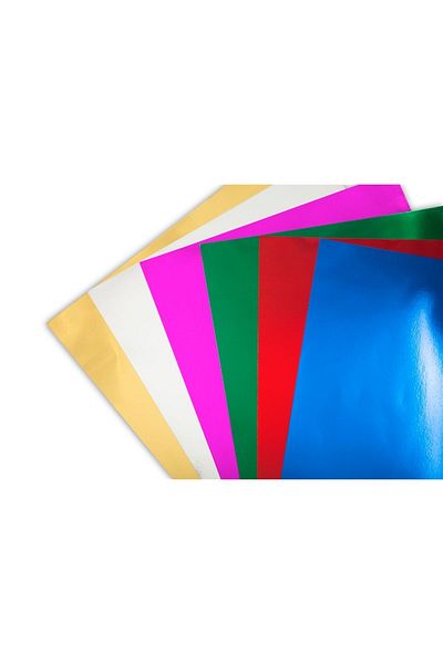 Bigpoint Aluminum Foil A4 Mixed 10 Colors - 85 gr