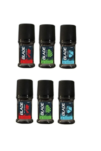 Blade Roll On Fırsat Paketi -self Confidence/green Dream/cool Fresh 6 Adet 50 ml