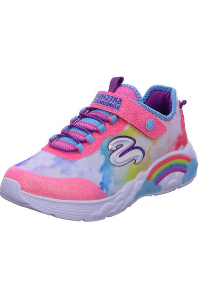 SKECHERS S Světla-RAINBOW RACER kombinovaný kotel