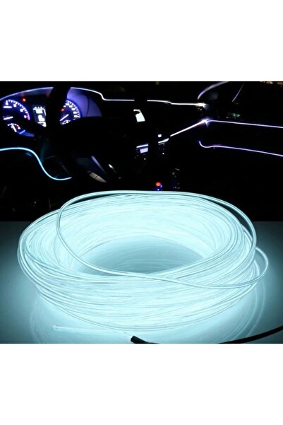 FV-TUNİNG Araç Içi Aydınlatma Ip Neon Led Beyaz 2 Metre Şerit Led