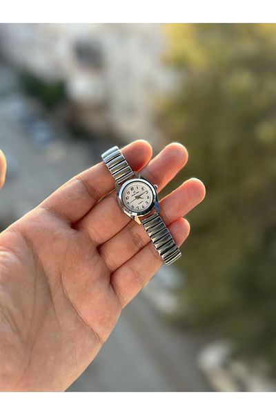 Show Time Unisex Steel Spring Cord Watch