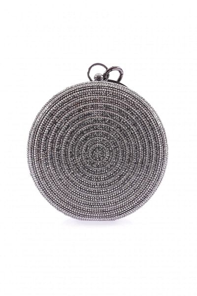 DGN 371-22y Stoned Platinum dámské večerní šaty Portfolio taška