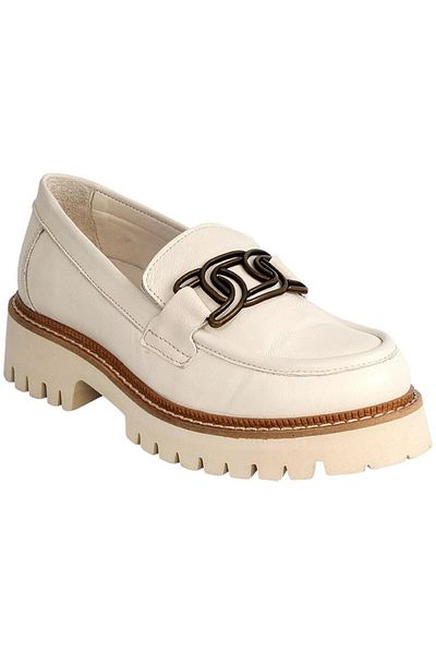 Mammamia D24Ya-3165 Women's Leather Loafer Shoes