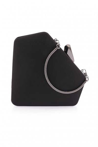 DGN Women's Evening Dress Portfolio Clutch Bag Sara Black 3333152
