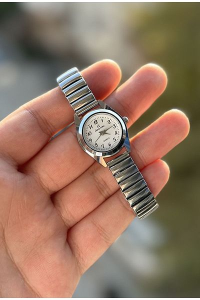 Show Time Unisex Steel Spring Cord Watch