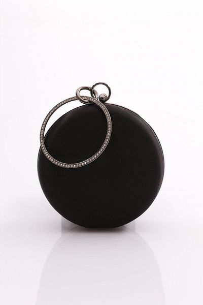 DGN Dámské večerní šaty Portfolio Bag Černá Satin 36103152