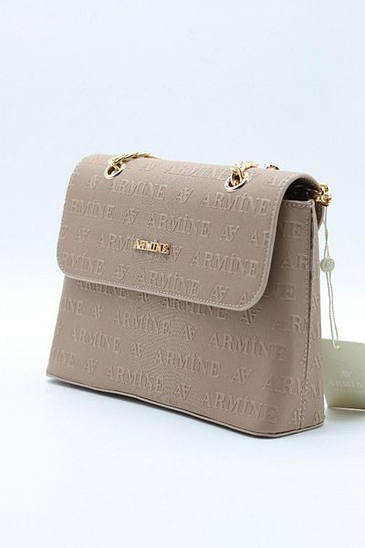 Armine Women's Chain Strap Shoulder and Shoulder Bag - Model 340