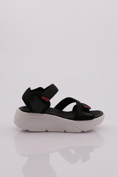 DGN Women's Black and White Sandals - 12593376