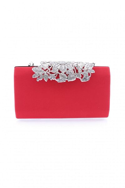 DGN Red Women's Evening Dress Portfolio Bag - 260-23y Saraa Model