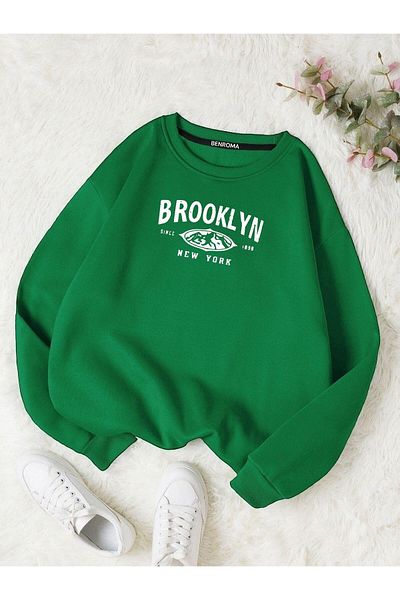 BENROMA Μπλούζα με στάμπα Brooklyn Unisex Oversize - Crew Neck