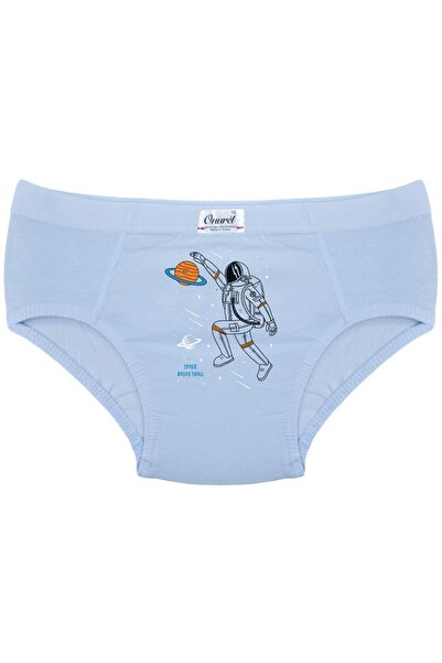 Onurel Pachet de 5 chiloți din lycra cu imprimeu astronaut pentru băieți