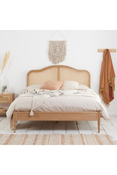 Ağaçsan Roze Hazeranlı Ağaç Yatak Başlığı