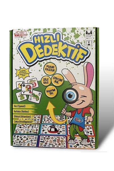 MindArea Fast Detective Box Game (Smart Practical Detective Intelligence and Reasoning)