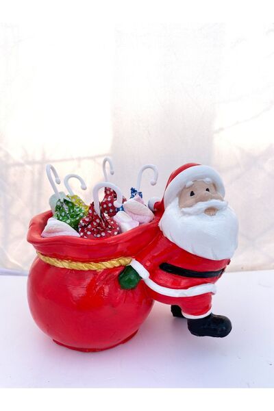 Dikenlitel Noel Baba Dekor Obje
