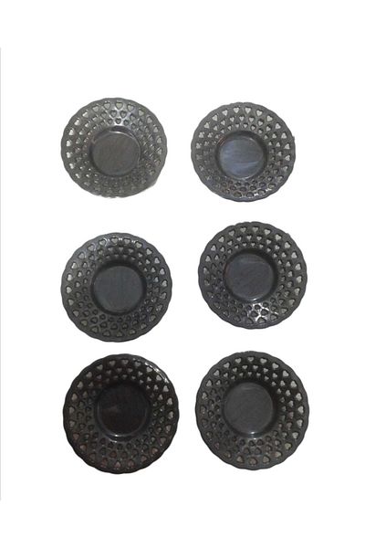 Çankaya Crystal Mica - 6-piece Stylish Tea Plate