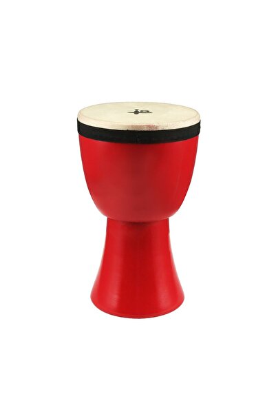 IQ Plus 6 inç Kırmızı Pre-Tuned African Djembe