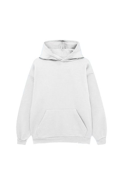 PURE EFFECT ANTI SOCIAL SOCIAL CLUB - Σχέδιο με στάμπα Oversize Unisex 100% βαμβακερό φούτερ με κουκούλα