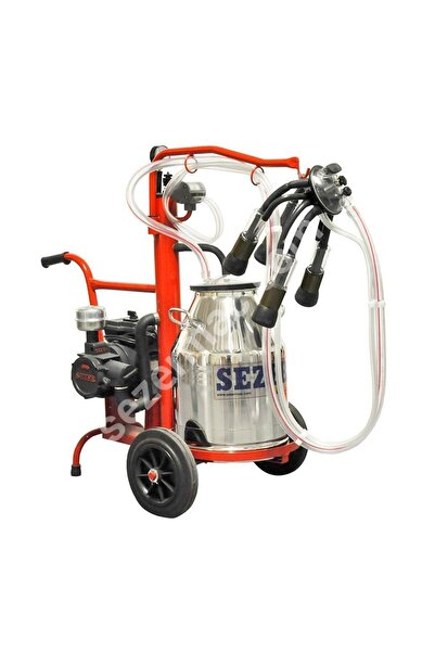 SEZER Impls-1 Paslanmaz Güğümlü Süt Sağım Makinesi