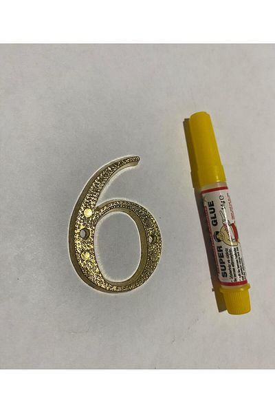 SGS Yellow Prinz No:6 - Adhesive Gift, Length 4cm